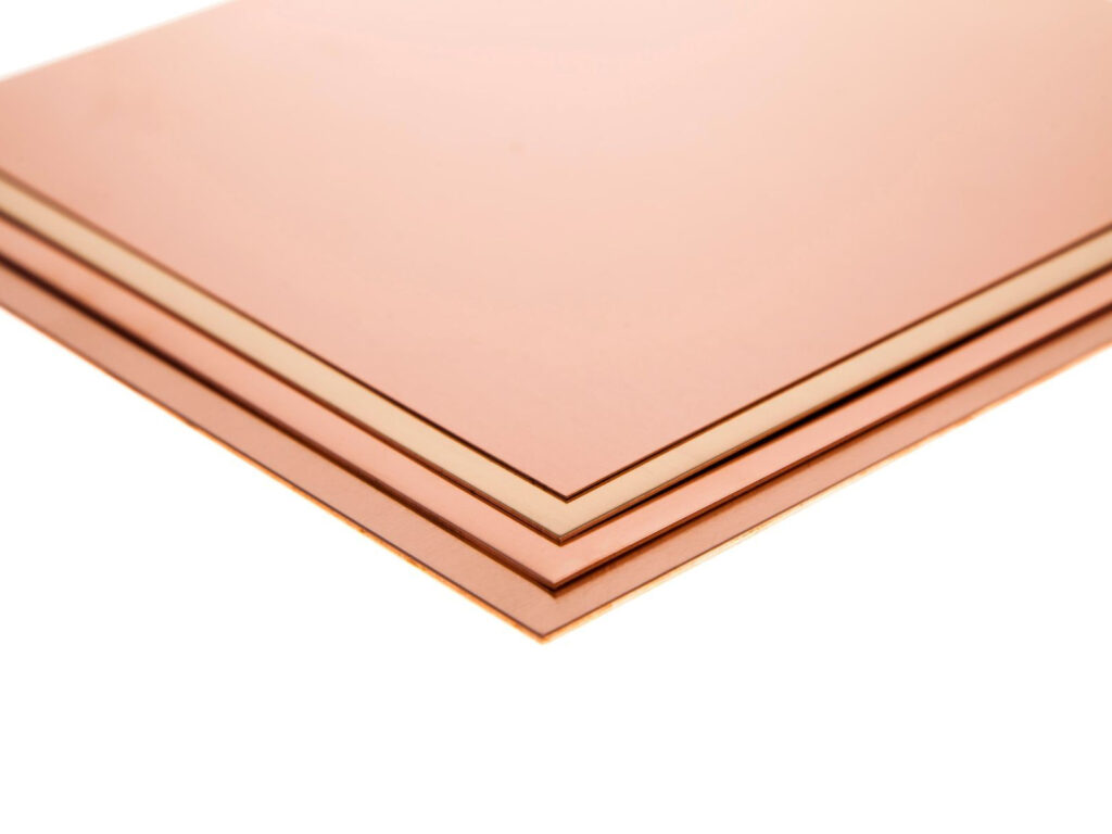 Бронзовый лист 14 мм 1500 мм 1500 мм БрБ2 ГОСТ 613-79