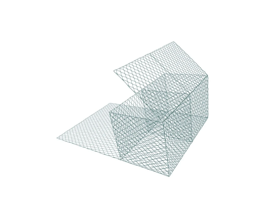 Система Террамеш 3 м 2 м 0.5 м 3.7 мм 8x10 см Gaflan ГОСТ Р 52132-2003