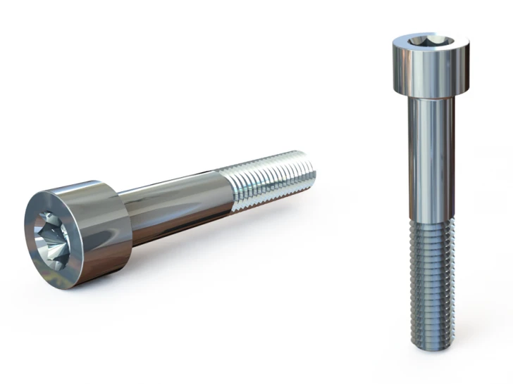 Винт с цилиндрической головкой и шестигранным углублением 2 мм 4 мм DIN 912